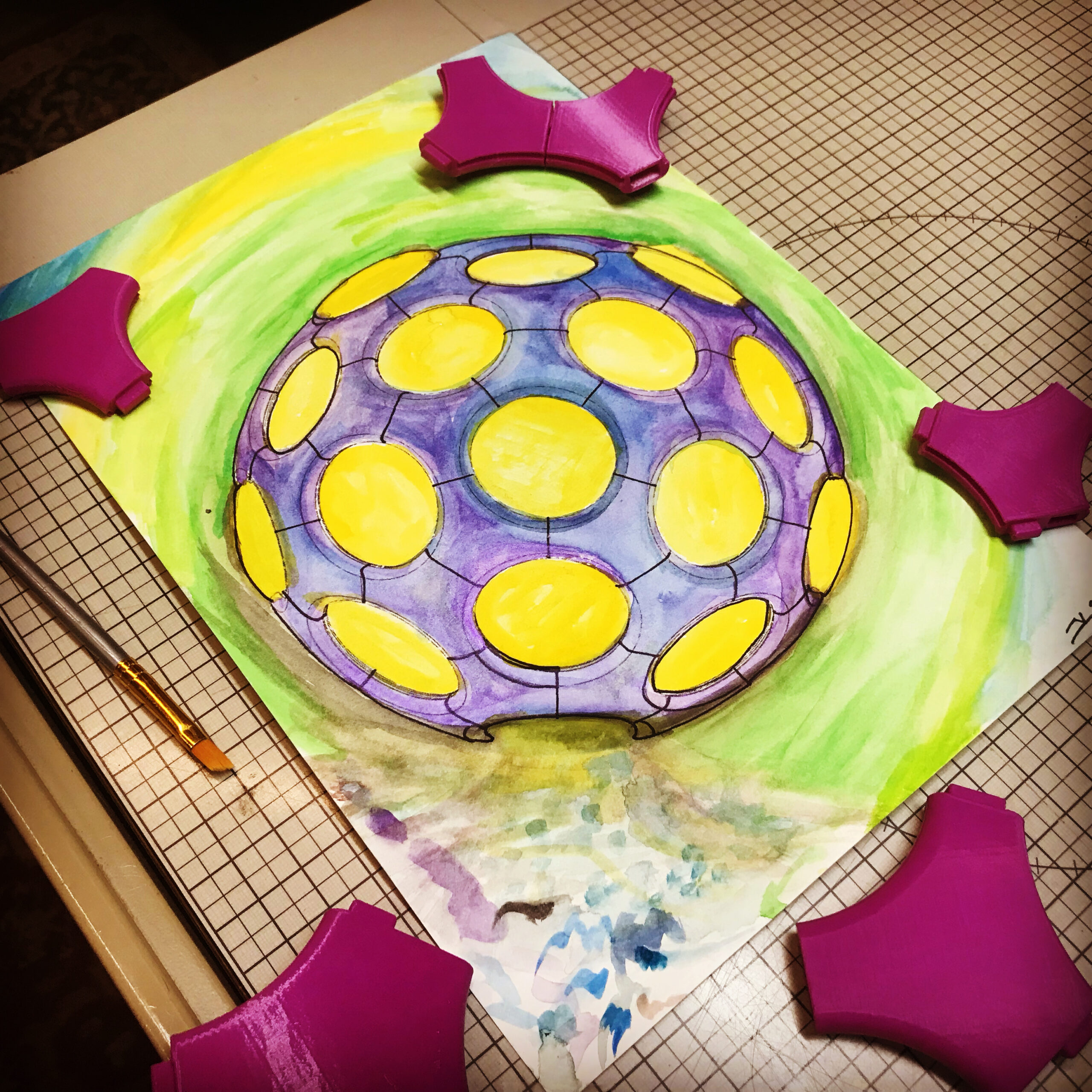 Pilot Geode modular dome